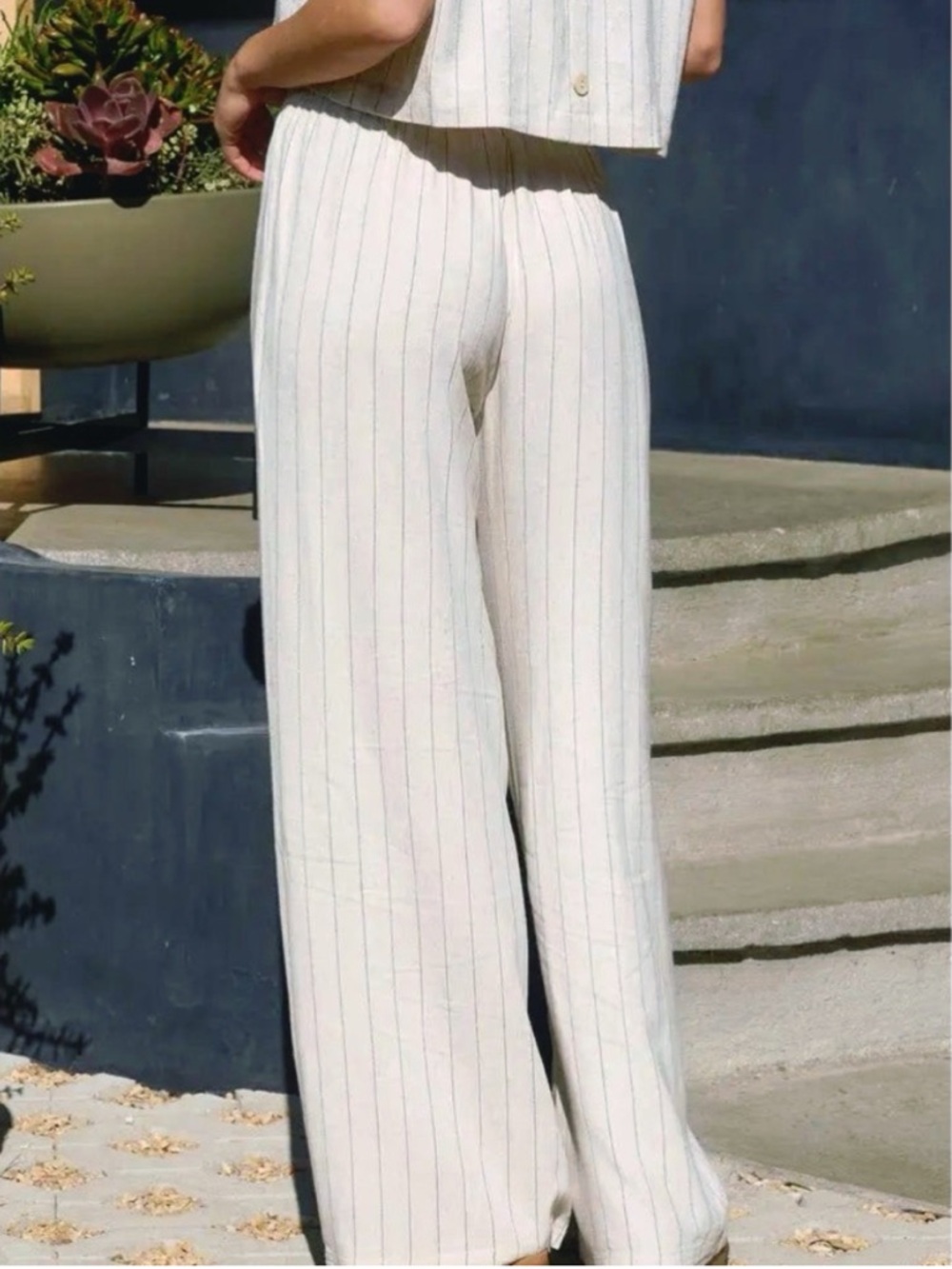 Asos Linen Trouser Pants View 2